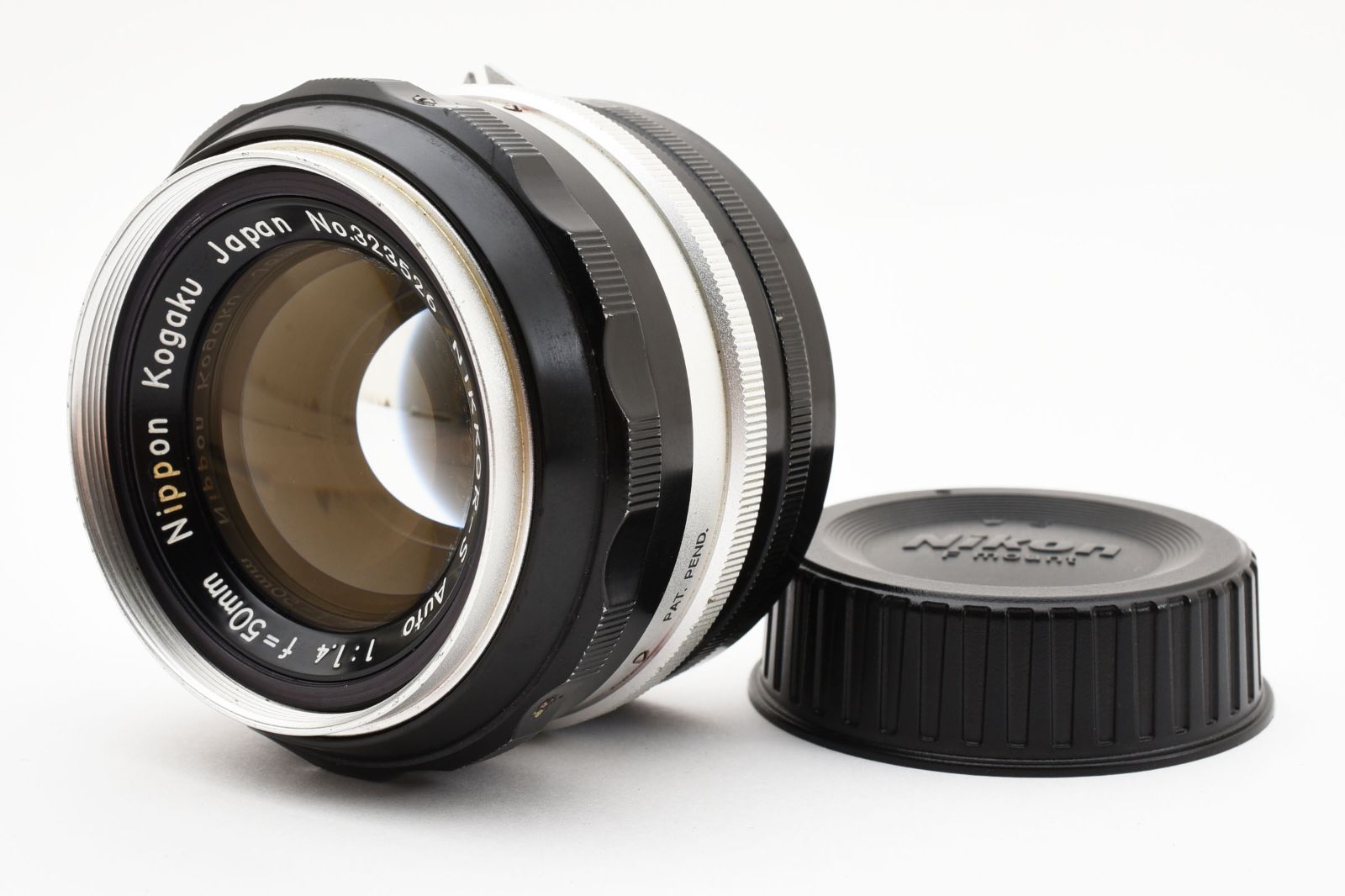 Lens (Single Focus) #3351L Nikon Nikkor-S Auto Non-Ai F1.4 Mf *Pat.Pend*