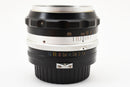 Lens (Single Focus) #3351L Nikon Nikkor-S Auto Non-Ai F1.4 Mf *Pat.Pend*