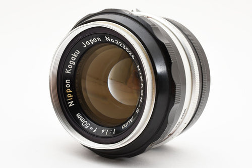 Lens (Single Focus) #3351L Nikon Nikkor-S Auto Non-Ai F1.4 Mf *Pat.Pend*