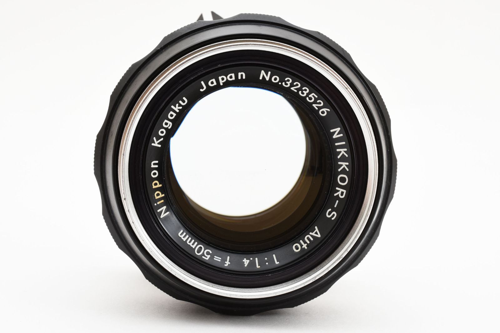 Lens (Single Focus) #3351L Nikon Nikkor-S Auto Non-Ai F1.4 Mf *Pat.Pend*