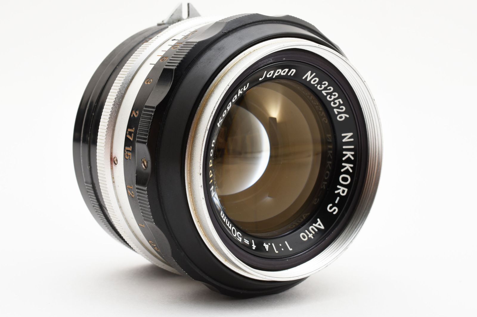 Lens (Single Focus) #3351L Nikon Nikkor-S Auto Non-Ai F1.4 Mf *Pat.Pend*