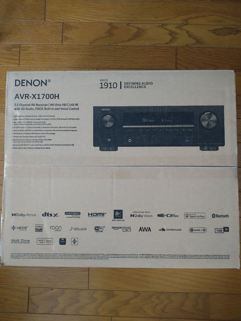 Denon Av Amplifiers Avr-X1700H