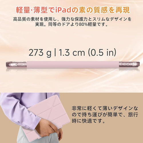 Autres Yealred pour Ipad Pro 11 (M5/M4) 2025/2024 Y Pu Pc+Tpu Touch Id 1