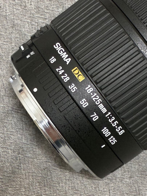 Sigma Lens (Zoom) Dc 18-125Mm F3.5-5.6