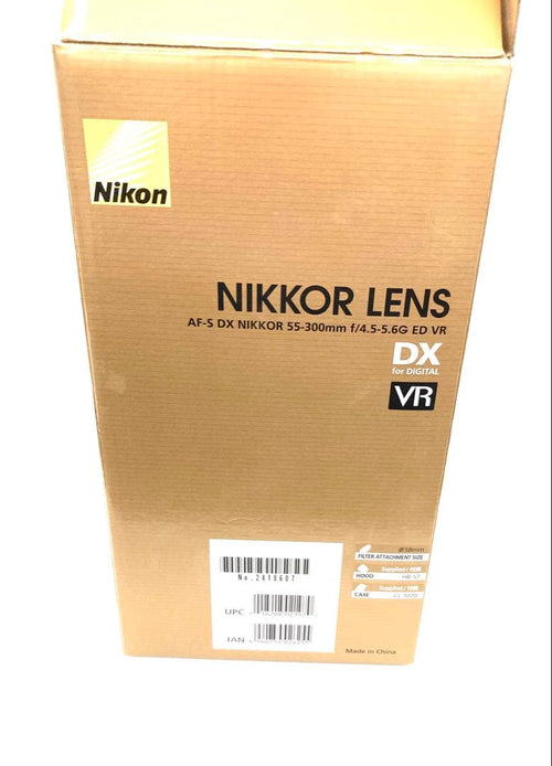 Nikon Lens (Zoom) Af-S Dx Nikkor 55-300Mm Vr