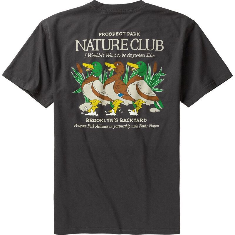 T -Shirt Parks Project X Prospect Park Alliance Nature Club Pocket Tshirt Mens