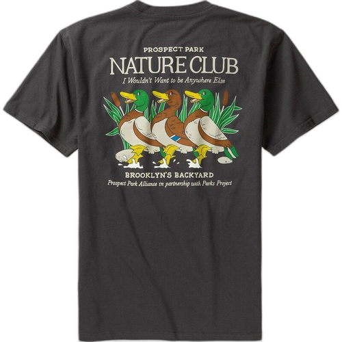 T -Shirt Parks Project X Prospect Park Alliance Nature Club Pocket Tshirt Mens