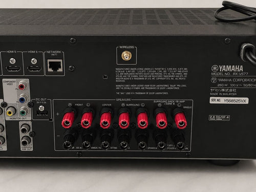 Yamaha Av Amplifiers Rx-V577 7.1Ch Wi-Fi