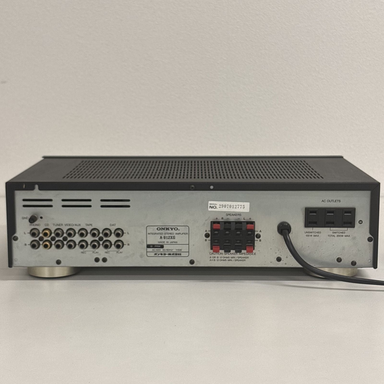 Onkyo Av Amplifier A-812Xg Digital Reference
