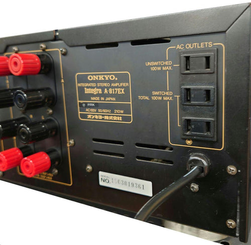 Onkyo Premium Amplifier Integra A-817Ex