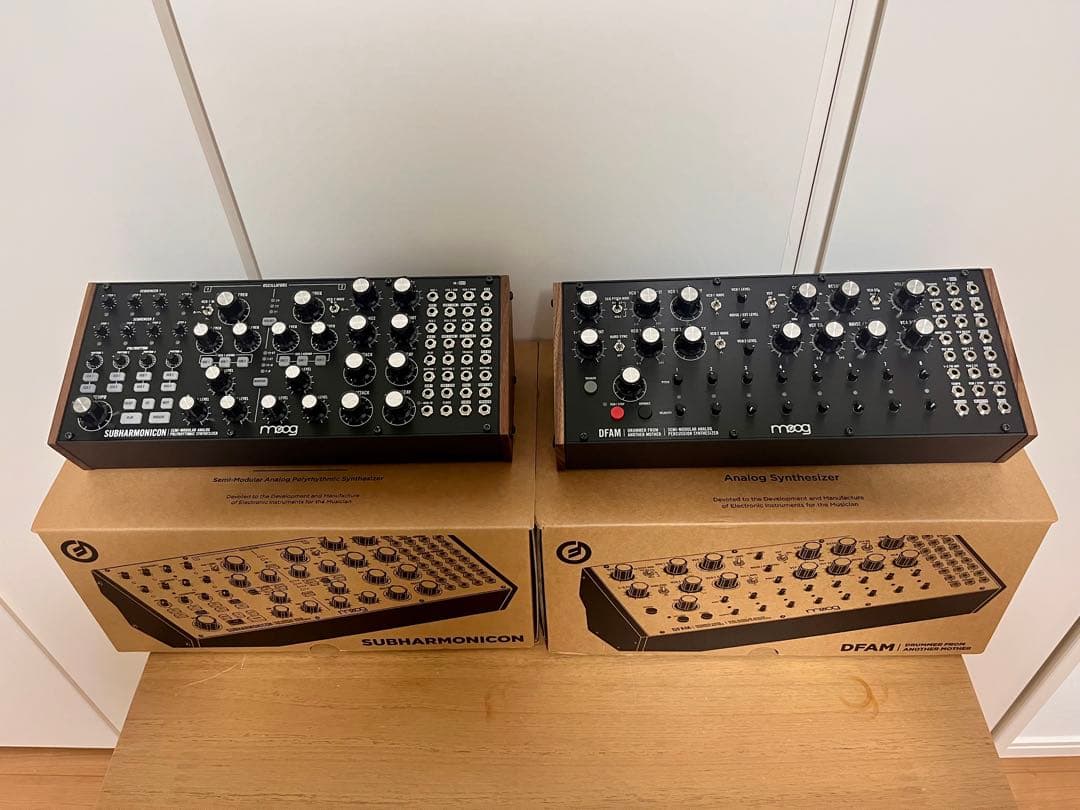 Moog Analog Synthesizers Subharmonicon Dfam