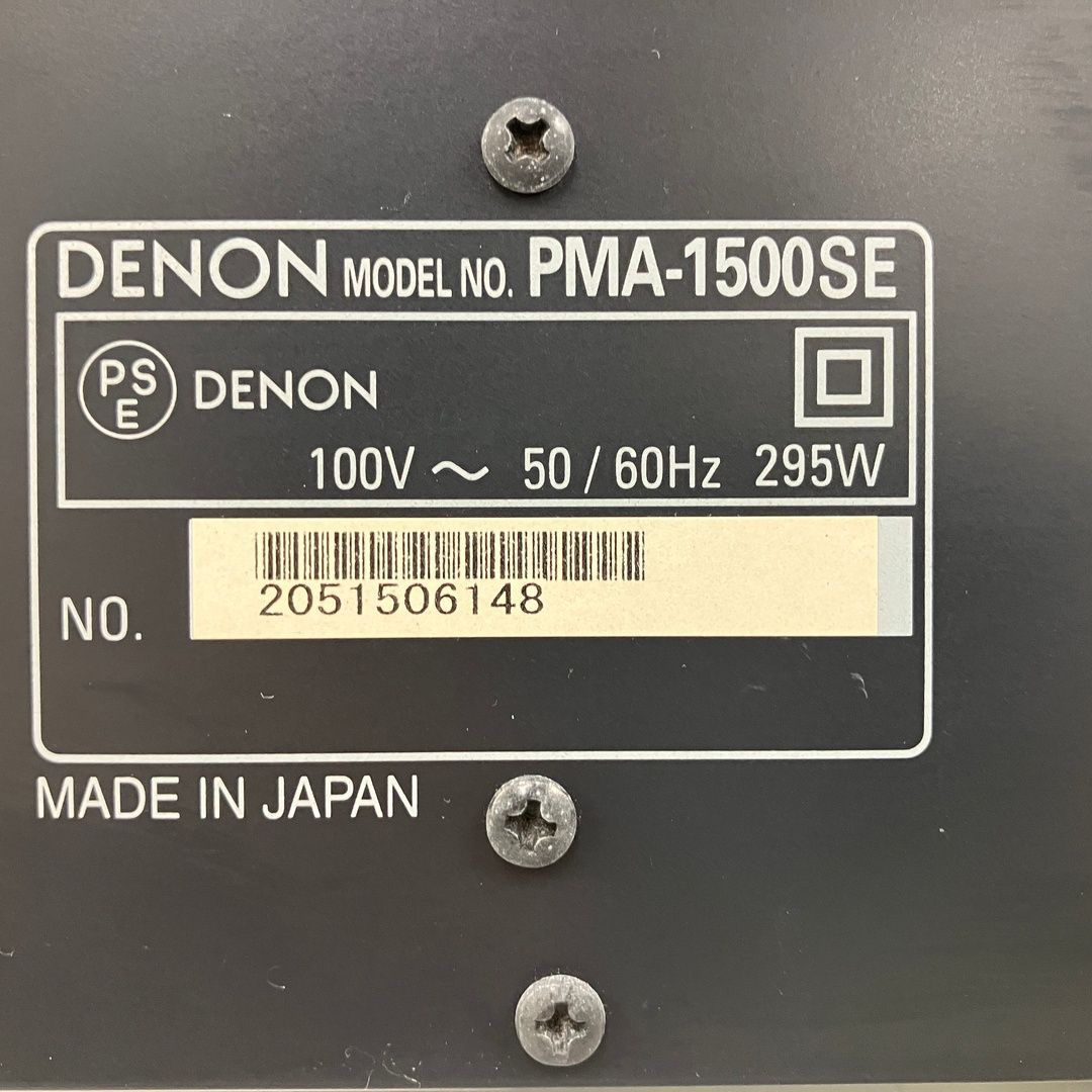 Premium Amplifier Denon Pma-1500Se Y11387180