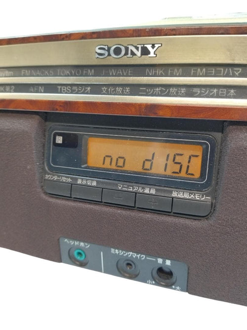 Sony Cd, Md Cassette Decks Cfd-A110 Fm/Am