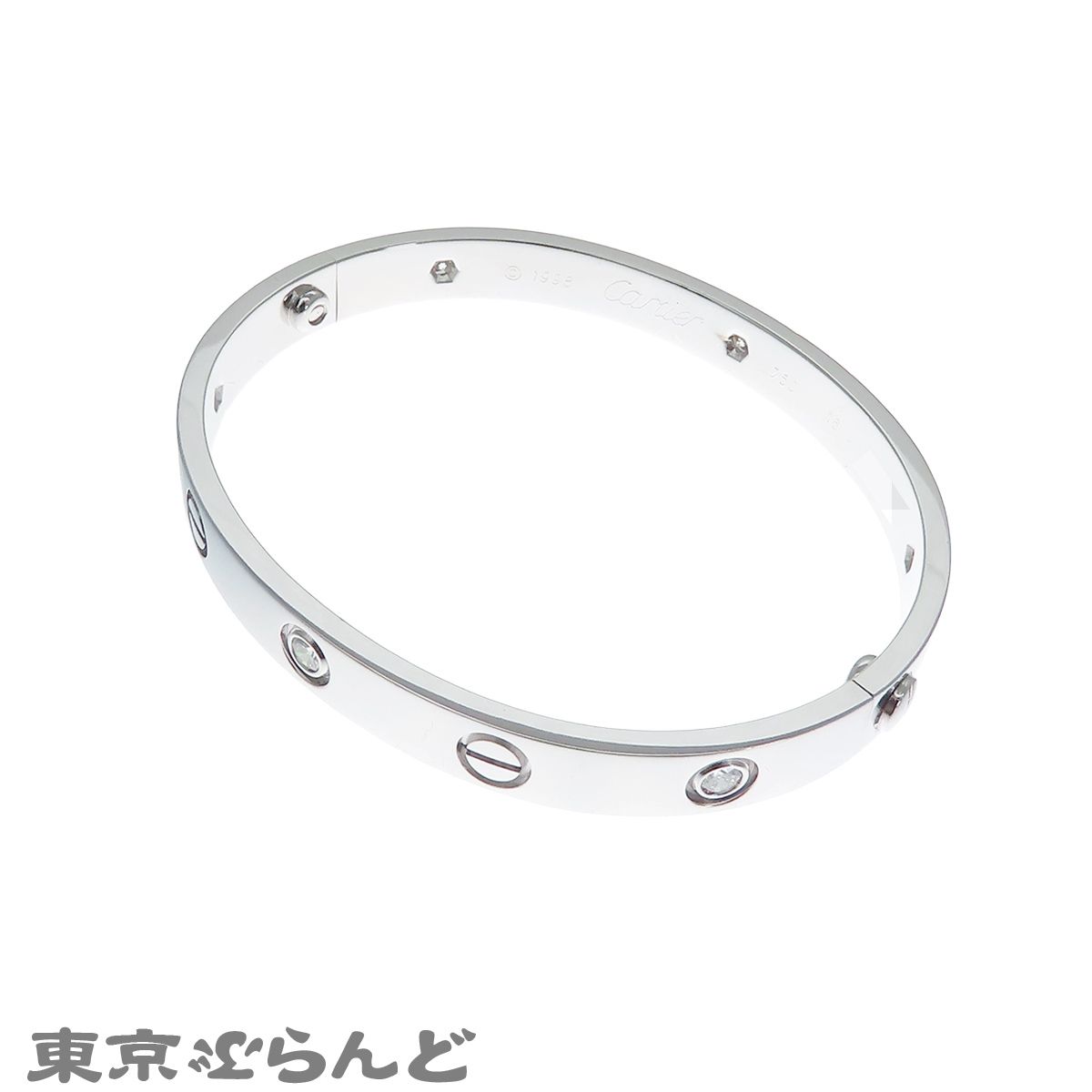 Cartier Bracelet B6014016 K18Wg 6Pd #16 101844500