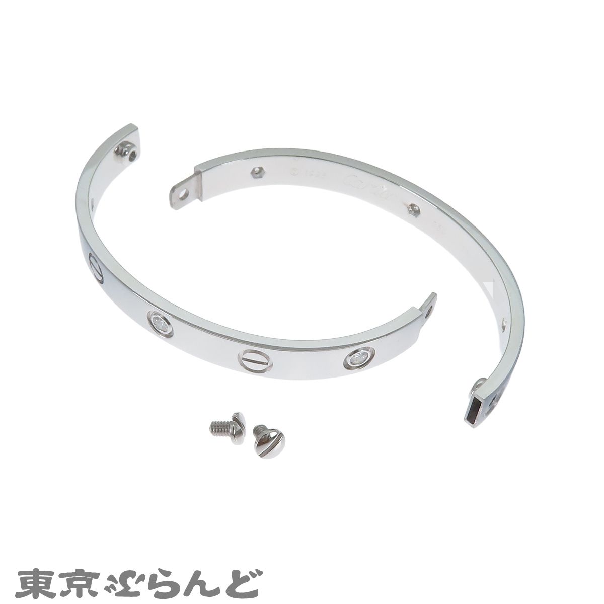Cartier Bracelet B6014016 K18Wg 6Pd #16 101844500