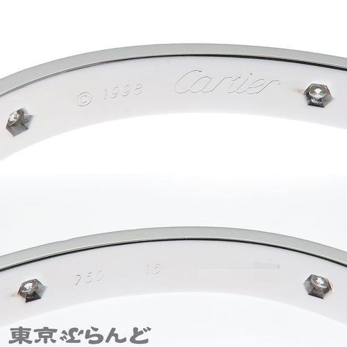 Cartier Bracelet B6014016 K18Wg 6Pd #16 101844500
