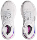 Sneakers Hoka Womens Bondi 9 Running Shoes Whitepink Opal