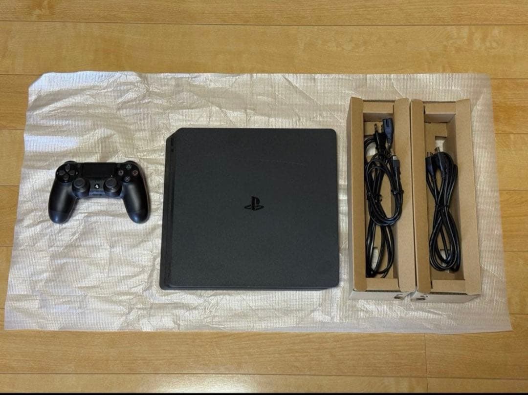 Sony Consoles Ps4 Cuh-2200A B01 Jet Black 500Gb