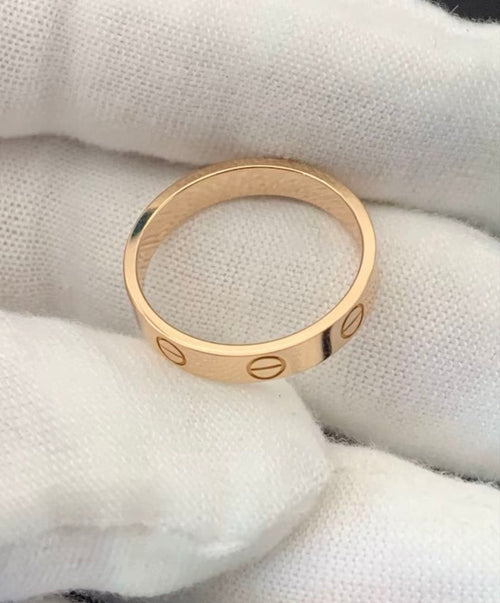 Cartier Rings Love K18Pg 49 9