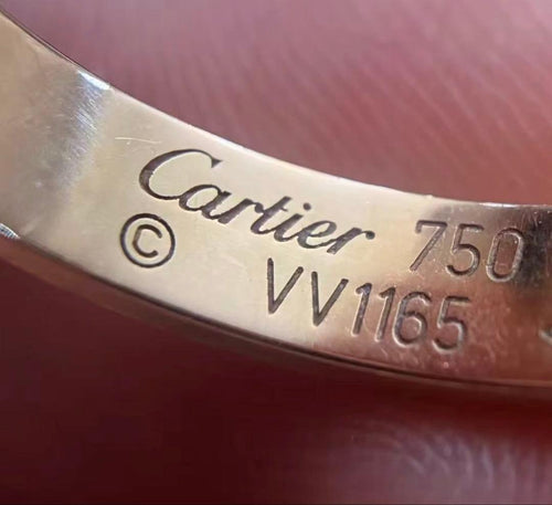 Cartier Rings Love K18Pg 49 9
