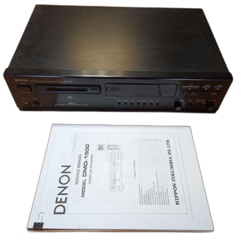 Denon Cd Md Cassette Deck Dmd-1500