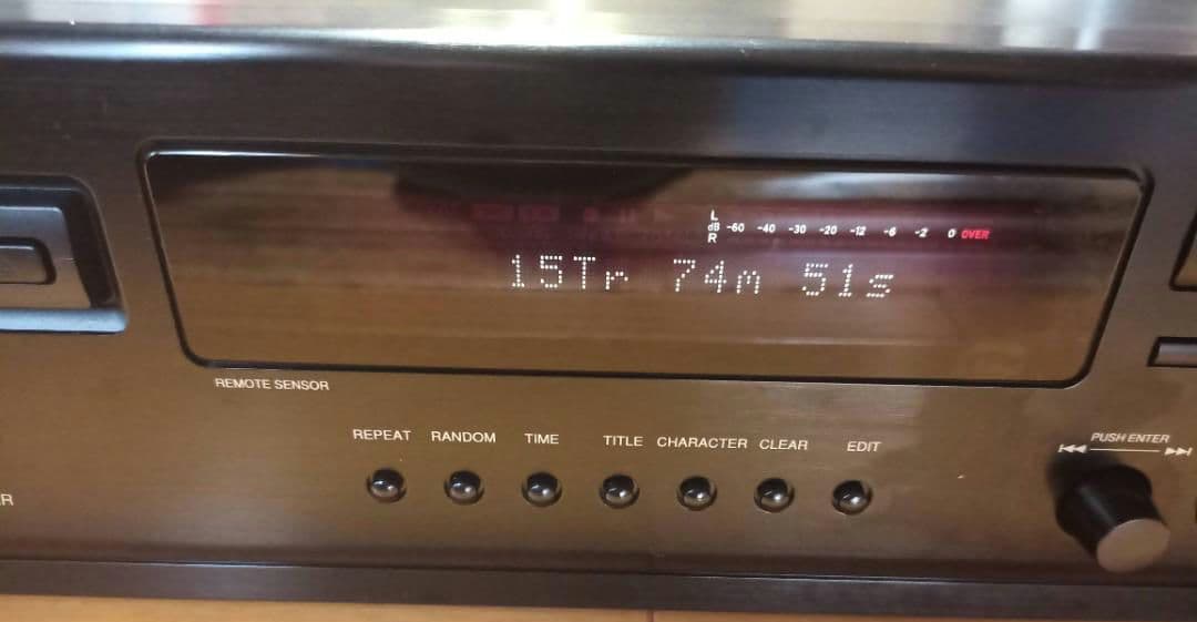 Denon Cd Md Cassette Deck Dmd-1500