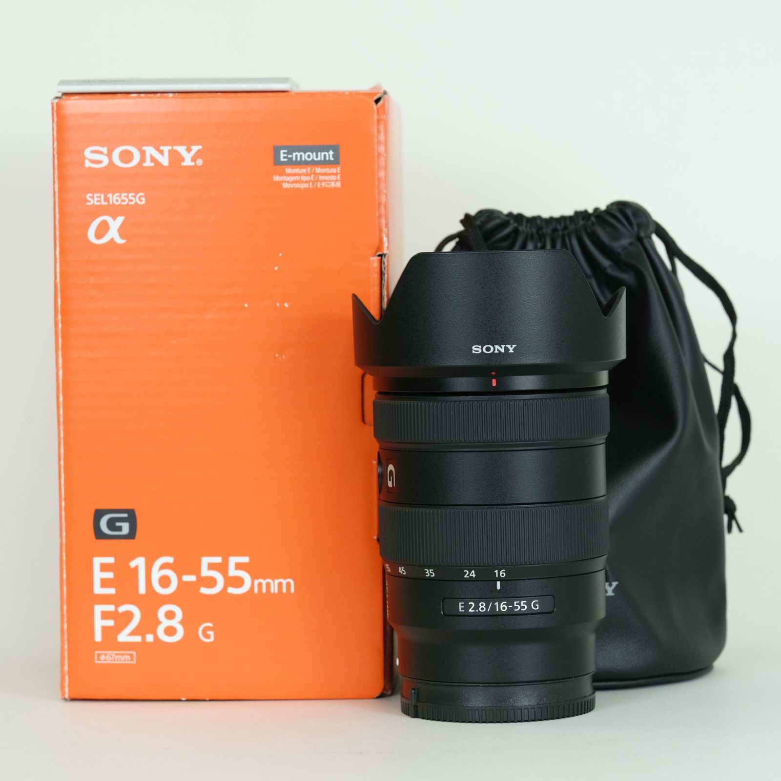 Sony Lens (Zoom) E 16-55Mm F2.8 G Sel1655G