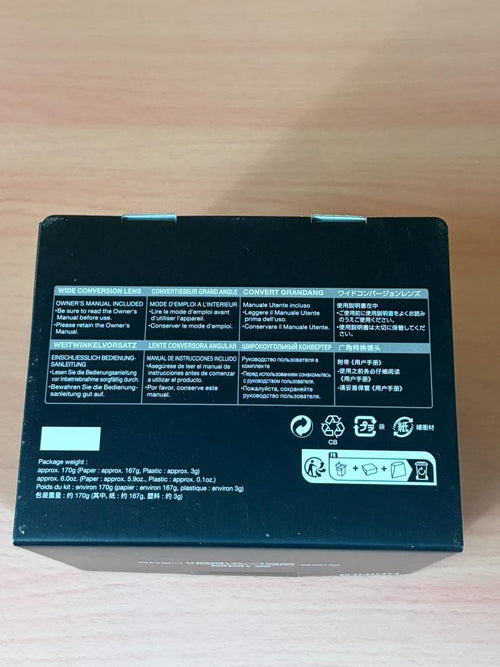 Wide-Angle Lenses Fujifilm X100 New