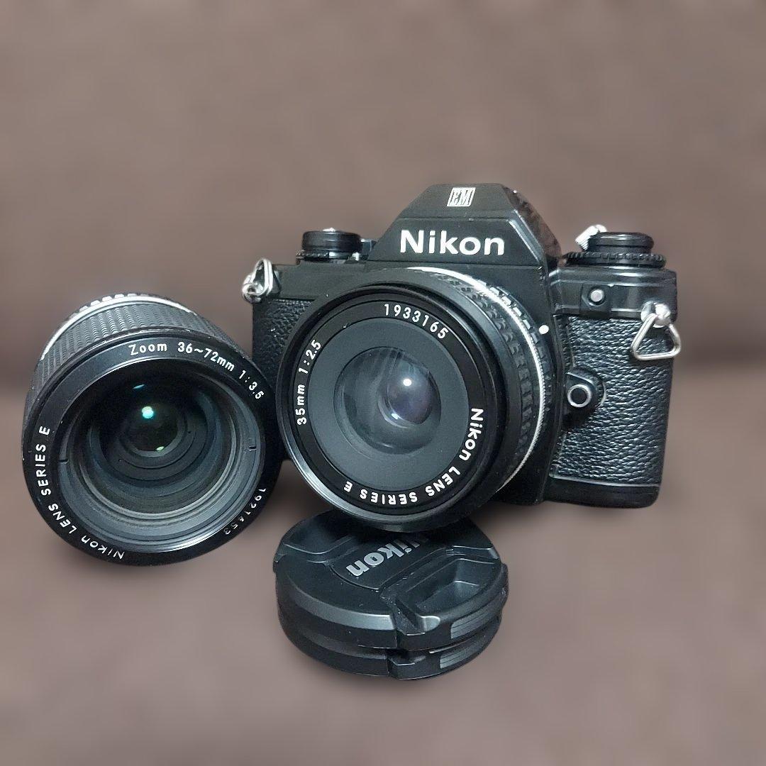 Nikon Slr Camera (Film) Em E 2 Ok