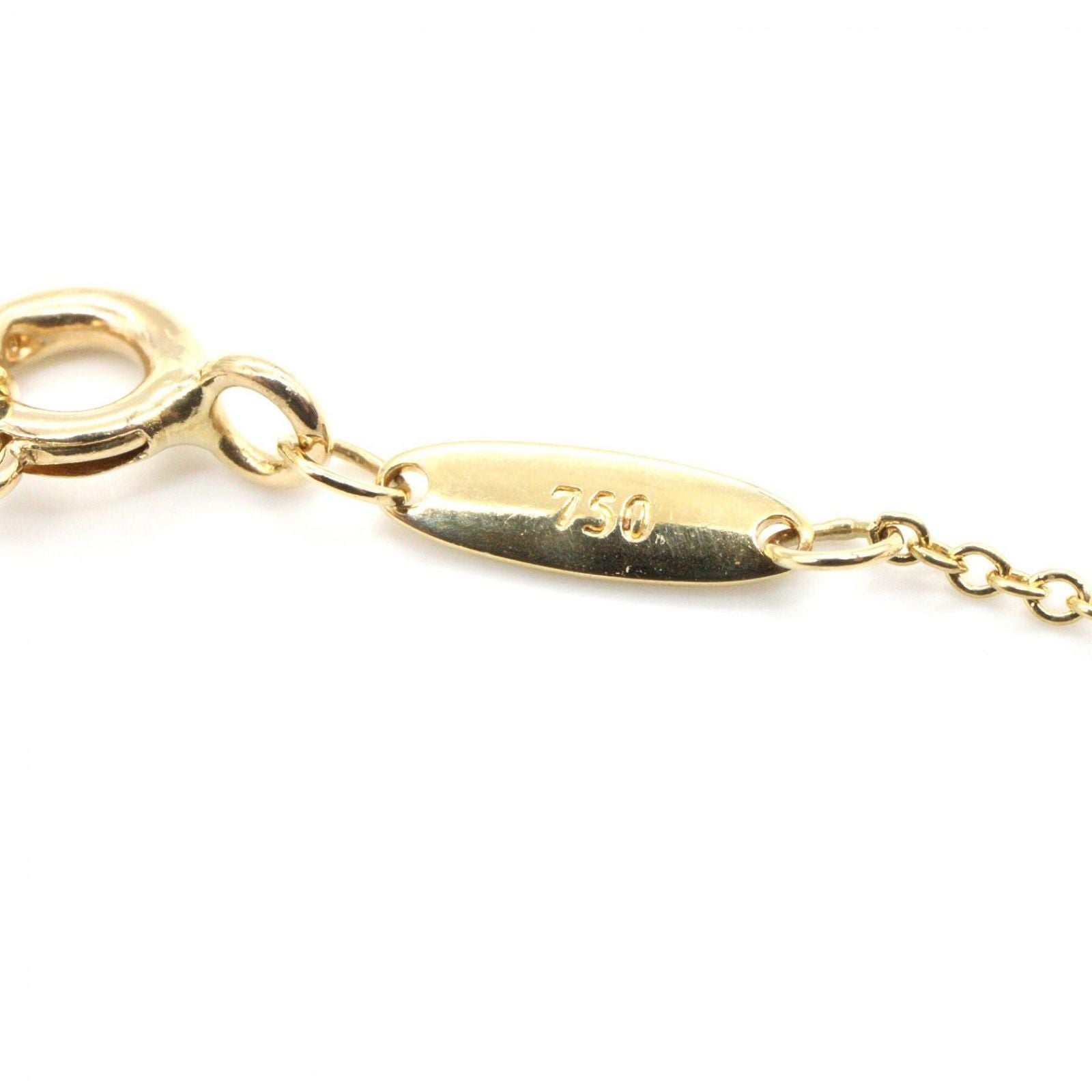 Tiffany Necklace Co 41.5 K18 Used A