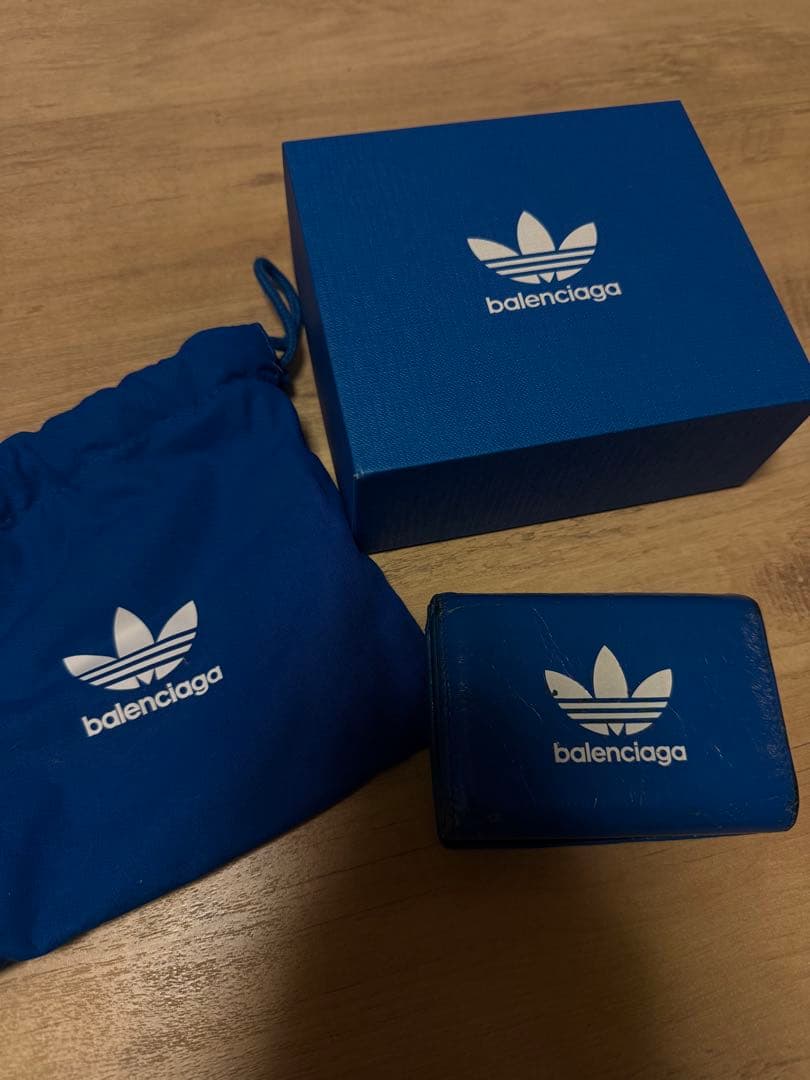 Balenciaga Adidas Trifold Wallets