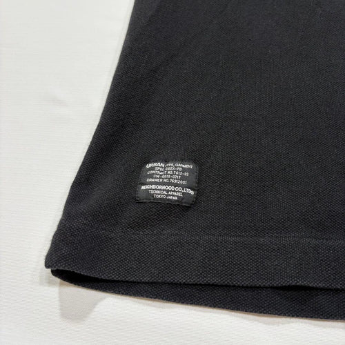 Neighborhood Polo Shirts Black