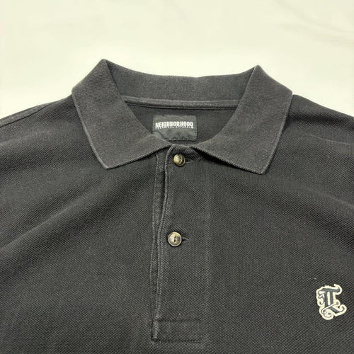 Neighborhood Polo Shirts Black