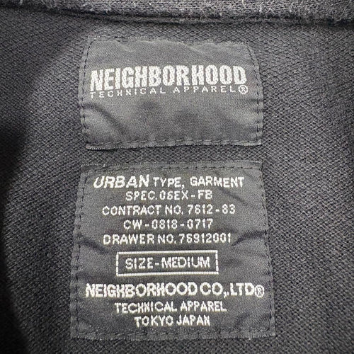 Neighborhood Polo Shirts Black