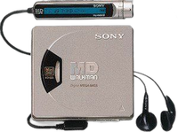 Portable Md Player Sony Mz-E55(S) Mdlp