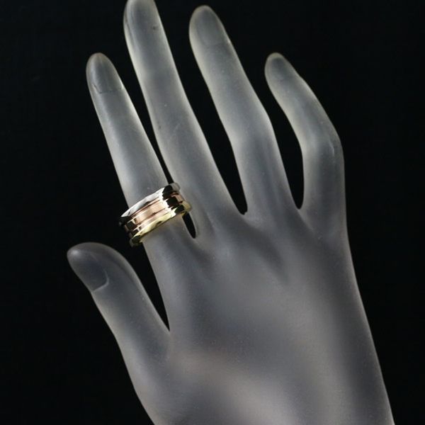 Bvlgari Ring B-Zero1 59 K18Yg/Wg/Pg #191634