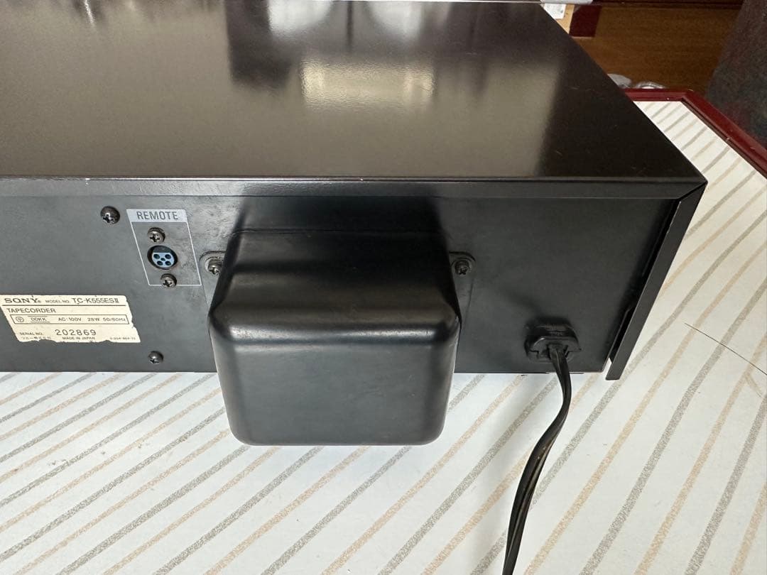 Sony Cd Md Cassette Deck Tc K555Es