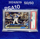 Mlb Psa10 2024 Topps Now #723 50/50