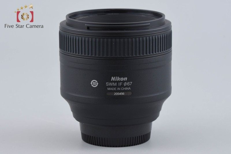 Nikon Lens (Single Focus) Af-S Nikkor F/1.8 G