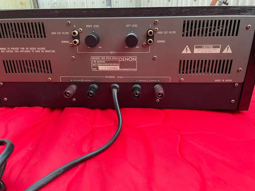Denon Power Amplifiers Poa-3000Z