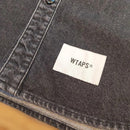 Wtaps Denim Shirts Dungaree Wcpo 01 Ls Cotton Black
