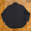 Wtaps Denim Shirts Dungaree Wcpo 01 Ls Cotton Black