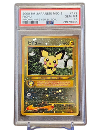Pokemon Card Game Psa10 No.172 Neo 2