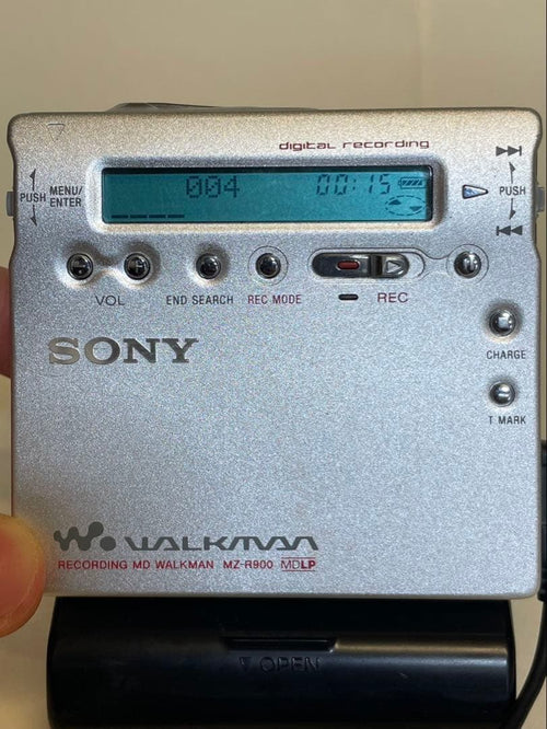 Sony Portable Md Player Mz-R900