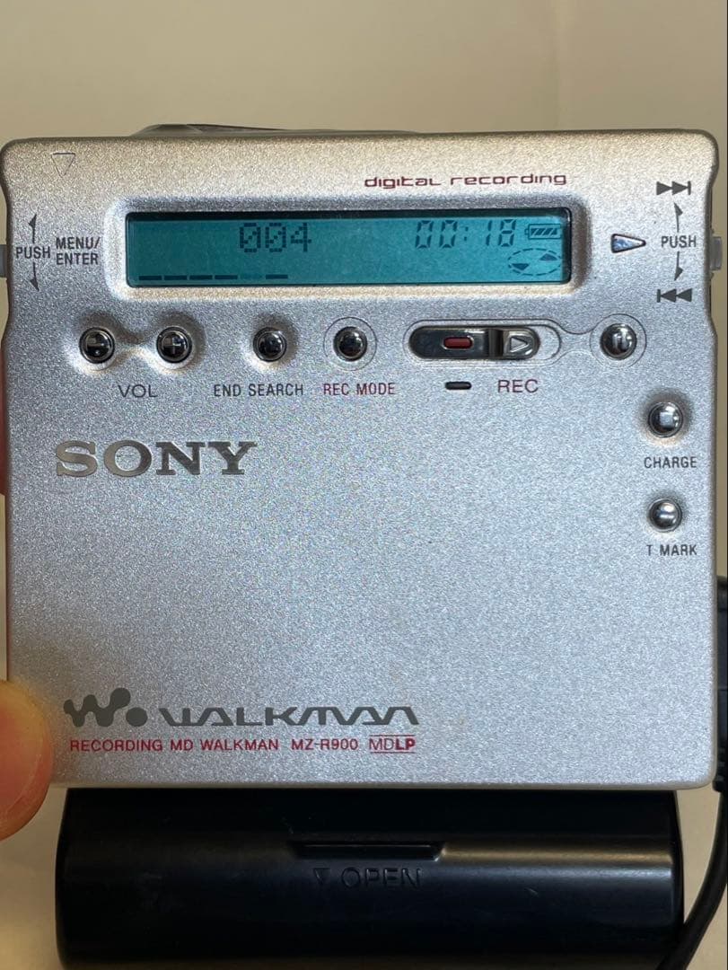 Sony Portable Md Player Mz-R900