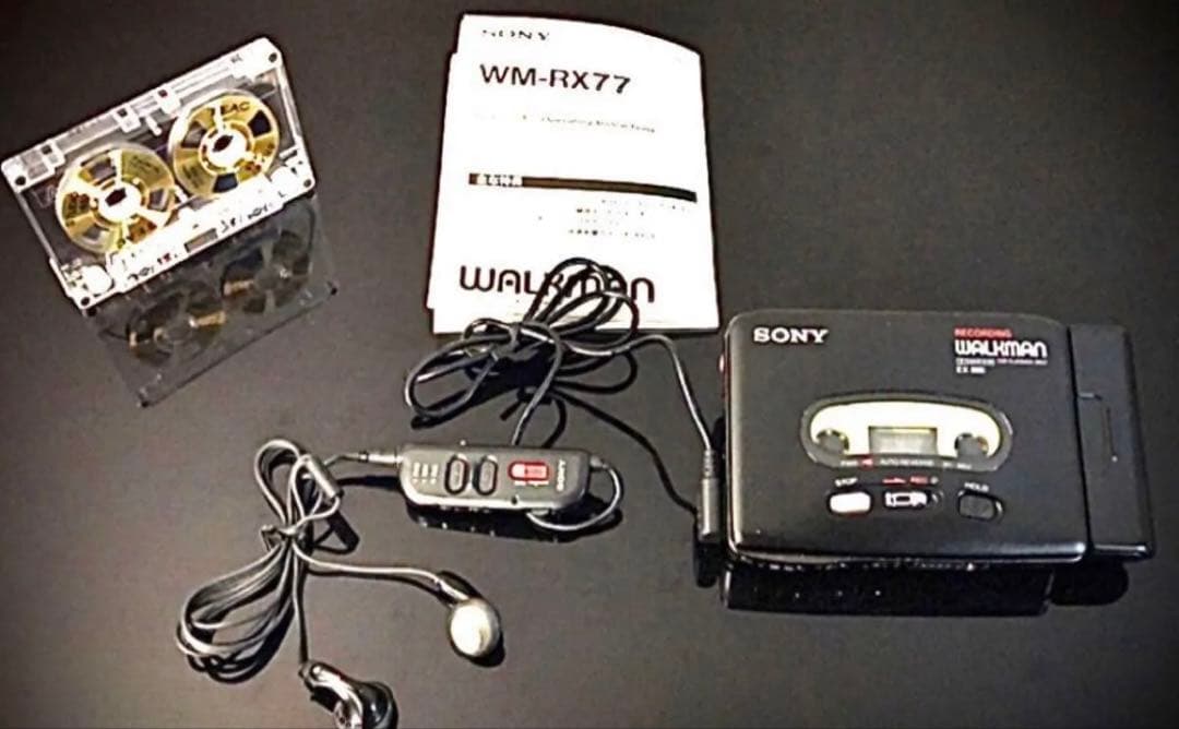 Sony Digital Audio Players Wm-Rx77