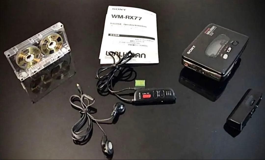 Sony Digital Audio Players Wm-Rx77