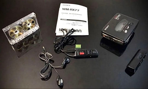 Sony Digital Audio Players Wm-Rx77