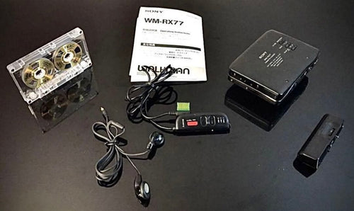 Sony Digital Audio Players Wm-Rx77