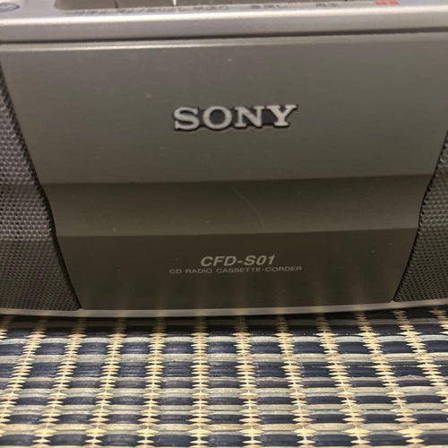 Sony Cd Md Cassette Deck Cfd-S01